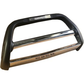 Resim GÜRAKS Vw Transporter T7 Uyumlu Poly Ön Tampon Koruma 