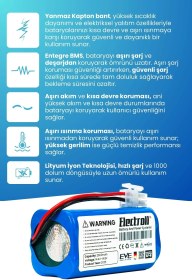 Resim Ilife A9 Uyumlu Batarya (ORJİNAL KAPASİTE) 2600mah Robot Süpürge Bataryası Değişimi 