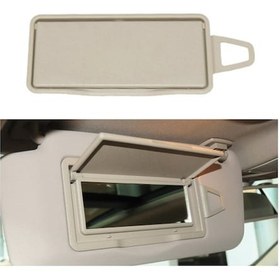 Resim Mercedes Benz W212 / W218 Sol Sürüş Araba Sun Visor Makyaj Aynası Merserize Bej , Boyut:sol Taraf 1 Adet 