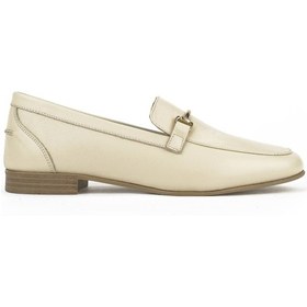 Resim Ziya, Hakiki Deri Kadın Ayakkabı 1511033z483083 Krem 1511033z483083 004 Krem 