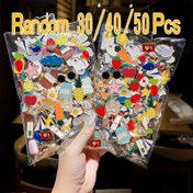 Resim 30/40/50 Adet Rastgele Pin Karikatür Moda Gotik Emaye Broş Vintage Punk Kolye Koyu Korsaj Gömlek Çanta Şapka Ceket Rozeti Takı Zarif Kişilik Komik Dekoratif Aksesuarlar Hediyeler 