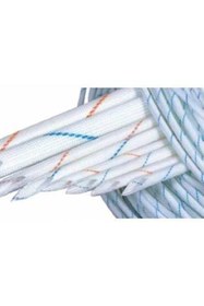 Resim Nexo Pvc Kaplı Camelyaf Makaron Beyaz Üzeri Çizgili (30mm) 25 Mt Rulo 