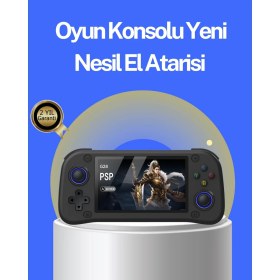 Resim Nuveden Ieg™ 4.3” Hd Ekranlı El Konsolu 64GB Hafıza Kartı ve 10000 Yüklü Oyun 