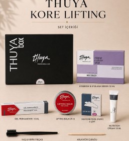 Resim THUYA KORE Kirpik Liftin Seti 