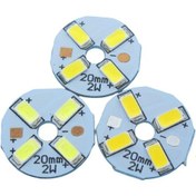 Resim Oddity 20 Adet Smd5730 Led Pcb 2W 20Mm Işık Kaynağı Led Ampul 