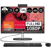 Resim Hp 245 G10 Amd Ryzen 7 7730U 32GB 512GB SSD Amd Radeon™ Grafik Windows 11 Home 23.8" Fhd IPS Siyah All In One Bilgisayar 9H6V2ETH09 + Zetta Flash Bellek 