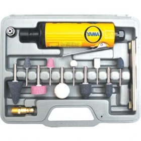 Resim Yama 6 Mm 22000 Rpm Havalı Kalıpçı Taşlama Seti 