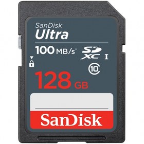 Resim SanDisk Ultra 128GB 100MB/s SDXC Hafıza Kartı (SDSDUNR-128G-GN3IN) | SDSDUNR-128G-GN3IN SDSDUNR-128G-GN3IN