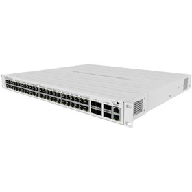 Resim Mikrotik Crs354-48p-4s+2q+rm 48 Port Gigabit Poe+ L3 Yönetilebilir Switch 