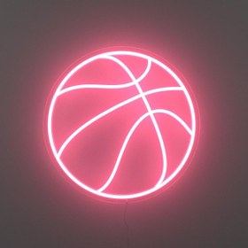 Resim Basketbol Topu - Neon Tabela 