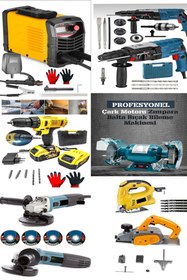 Resim MOONSHOP Pro Full Alman İnvertır Kaynak Hilti Matkap Taşlama Taş Motoru Planya Dekupaj Hediyeli SEt. 