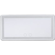 Resim Novahub Beyaz Car Sunvisor Makyaj Aynası - Tüm Arabalar İçin Şarj Edilebilir Led Işıklı Makyaj Aynası - Universal Car Sun 