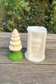 Resim Rufus Concept Krema Ağacı Silikon Mum Kalıbı 