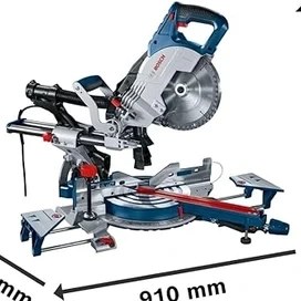 Resim CetKing Professional Gcm 8 Sjl Gönye Kesme Makinesi (1.600 W, Kesme Kapasitesi: 70X312 Mm, Bıçak Çapı: 216 Mm, Göbek Çapı: 30 Mm) 