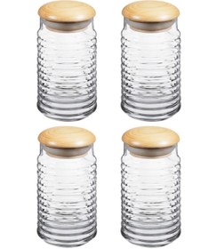 Resim Paşabahçe 43173 Vakumlu 1.120 ml Cam Kavanoz Seti 