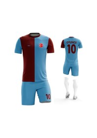 Resim Acr Giyim Kişiye Özel Futbol Forması - Dizayn : Bordo & Mavi 19 Bordo 