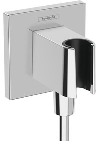 Resim Hansgrohe Fıxfıt Fıxfıt Dus Askılı Cıkıs Dırsegı Square Krom 26889000 