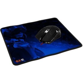 Resim Frisby FM-G3270K GX5 Oyuncu Mouse Siyah + Mouse Pad 