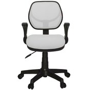 Resim Türksit 804 File Çalişma Koltuğu Plastik Ayak Beyaz 