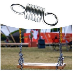 Resim Ev Oyun Alanları Çim İçin Çapraz Salıncak Yayı Kararlı Pratik Aşınmaya Dayanıklı Diğer 