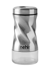 Resim Nehir Burgulu Standlı 6 Parça Paslanmaz Çelik Baharatlık Seti 