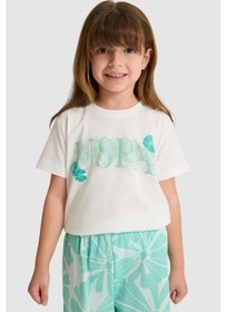 Resim U.s. Polo Assn. Kız Çocuk Beyaz Pijama Takım 50326611-vr013 