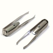 Resim 1 adet Paslanmaz Çelik LED Işıklı Kaş Püskürtücü - Taşınabilir, Güvenli ve Temiz Güzellik Aracı, Aydınlatılmış Hassas Uçlar, Makyaj Aksesuarı | Aydınlatılmış Kaş Püskürtücü | Dayanıklı Kaş Püskürtücü 