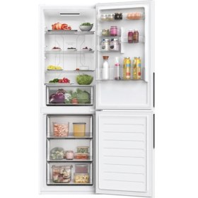 Resim Hoover HOCE3T618EW E Enerji Sınıfı 341 Lt Kombi Tipi No Frost Buzdolabı 