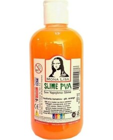 Resim Südor Mona Lisa Slime Jeli 250 Ml. Fosforlu Turuncu 