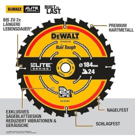 Resim Dewalt DT10302 Elmas Testere, Sarı / Siyah, 1 Adet 