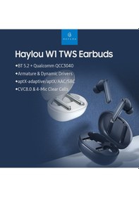 Resim Haylou W1 (T60) TWS Bluetooth 5.2 Kulak İçi Kulaklık 