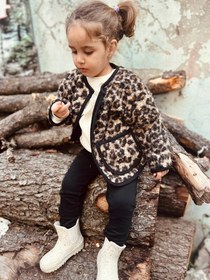 Resim Leopar Bebek Ceket - 18-24 Ay 