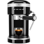 Resim Kitchen Aid Siyah Espresso & Cappuccino Makinesi 