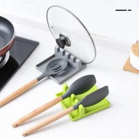 Resim Ozcmax Çok Amaçlı Kaşık Altlığı Kepçe Altlığı Kapak Tutucu 