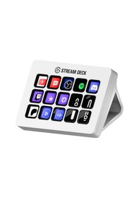 Resim Elgato Stream Deck Mk.2 Beyaz Stüdyo Denetleyicisi, 15 Makro Tuşu, Obs, Twitch, Youtube Ve Daha Fazlası Gibi Uygulama Ve Yazılımlarda Eylemleri Tetikler,...-121820 