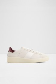 Resim Aldo ADREI - Kadın Gerçek Deri Beyaz Bağcıklı Platform Sneaker 