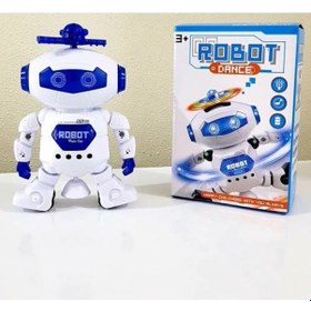 Resim Oyuncak Pilli Robot.ışıklı. Sesli. Hareketli Lazer Işıklı Robot. 