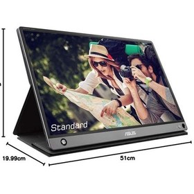 Resim Asus Zenscreen Touch MB16AMT 15.6" 5 Ms Full HD IPS 60 Hz Dokunmatik Taşınabilir Monitör (Outlet) 