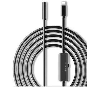 Resim Apprise HK-317 İOS İphone İpad Android Uyumlu Endoskop Yılan Kamera 5 Metre (Sert Kablo) 