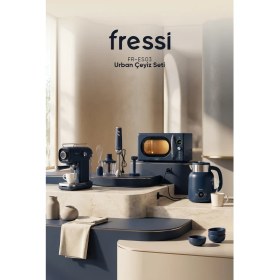 Resim Fressi 4'lü Elektronik Mutfak Çeyiz Seti Düğün Evlilik Paketi Urban FR-ES03 