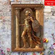 Resim 2D Düz, 1 Adet Vintage Athena Yunan Tanrıçası Metal Duvar Sanatı Tabelası - 20.32cm x 30.48cm Alüminyum Retro Dekor Süslü Çerçeve ile, Oturma Odası, Çiftlik Evi ve Restoran için Duvara Monte Edilebilir - Elektrik Gerekmez, Ev Dekorasyonu, Klasik İllüstrasyon, Detaylı İşçilik, 2D Düz 