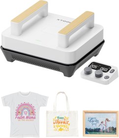 Resim XTOOL Isı Presi, Kablosuz Kontrol Pod'u, 4 Ön Ayar ve Hızlı Isıtma Teknolojisi ile 