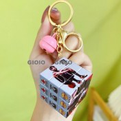 Resim Silver1 Yeni Sevimli Çizgi Film Işıklı Işık Kulomi Büyük Kulak Köpek Hediye Kutusu Anahtarlık Araba Okul Çantası Dıy Kolye Hediye (Yurt Dışından) 