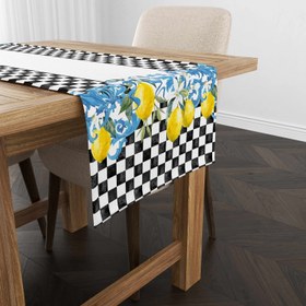 Resim Evmila Limon Desenli Runner Modeli - 40x140 cm 