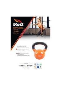 Resim Voit Vinyl Kettlebell 10 KG Turuncu 