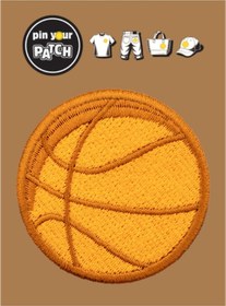 Resim Ütü İle Yapışan Yama Patch 7045 Basketbol Topu Çok Renkli 