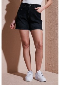 Resim Fashion Friends Bayan Short 25y0188k1 Antrasit Antrasit 