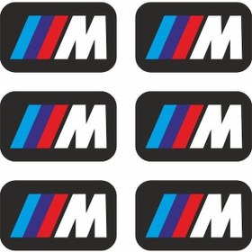 Resim Damla Sticker M 6lı Set 