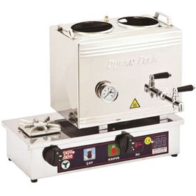 Resim DRN 30 Luk (15 LT) Pleytli Çay Kazanı/doğalgazlı 