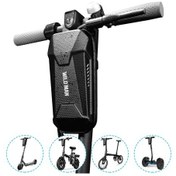 Resim Hombey Elektrikli Kaykay, Bisiklet Ve Denge Arabası İçin Eva Sert Kasa Burun Çantası - 2l, Hafif, Yağmur Dayanıklı Çok Renkli 